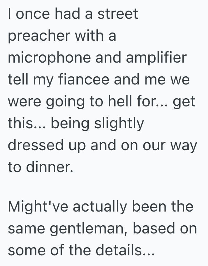 Screenshot 2025 03 04 at 4.53.46 PM Convention Organizers Are Annoyed By A Street Preacher, But Then They Get The The Idea Of Setting Up Bigger Speakers To Drown Him Out
